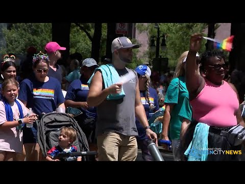 Charlotte Pride parade brings large crowds and energy despite scorching summer heat