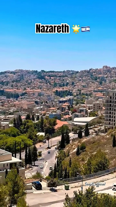 Nazareth in Israel attracts numerous pilgrims and tourists from across the world #explore