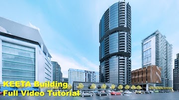 KEETA Building | Full Video Tutorial | Revit Architecture | Twinmotion