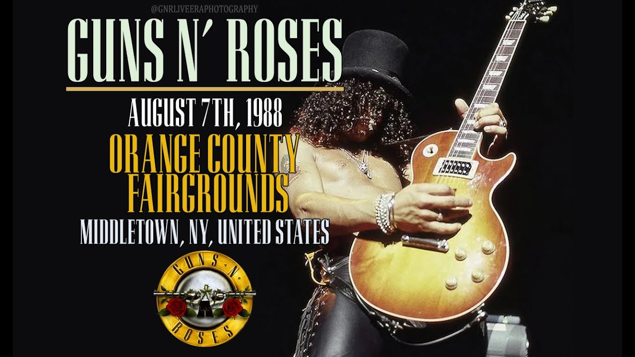 Guns N Roses August 7th 1988 Orange County Fairgrounds guns-n-roses-august-7th-1988-orange-county-fairgrounds