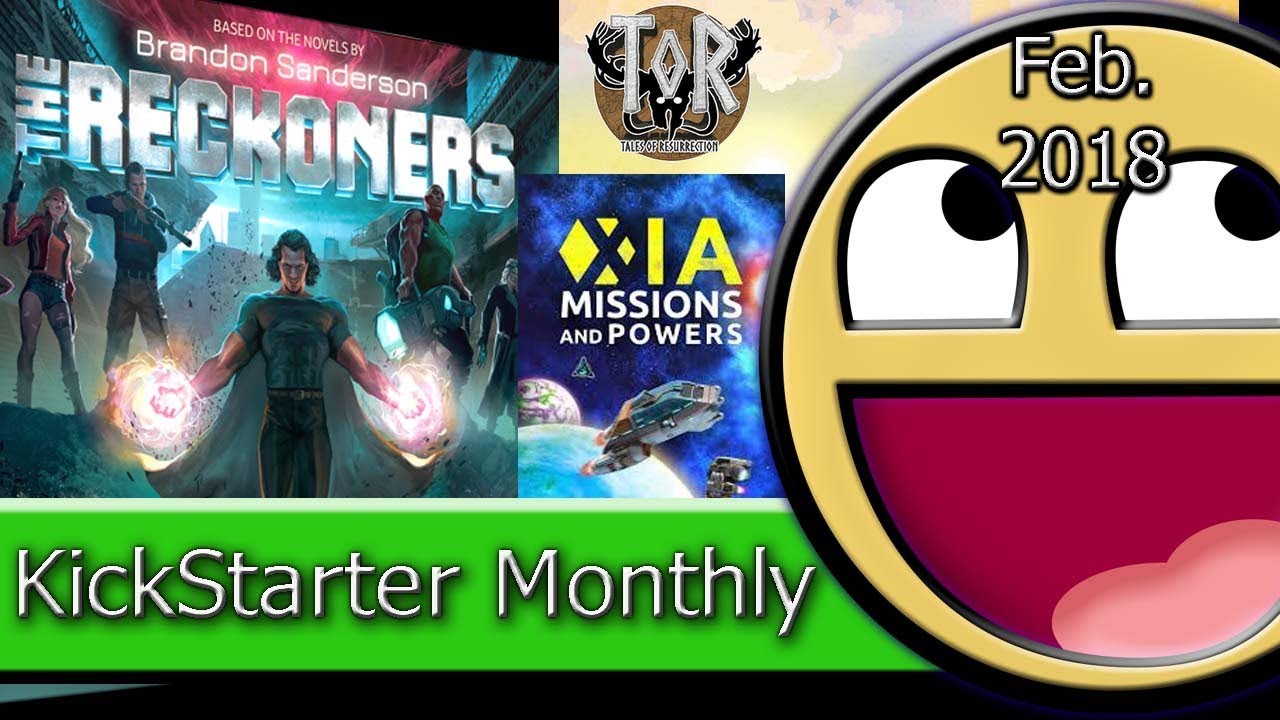 Kickstarter Monthly Feb 2018 Xia Missions and Powers YouTube