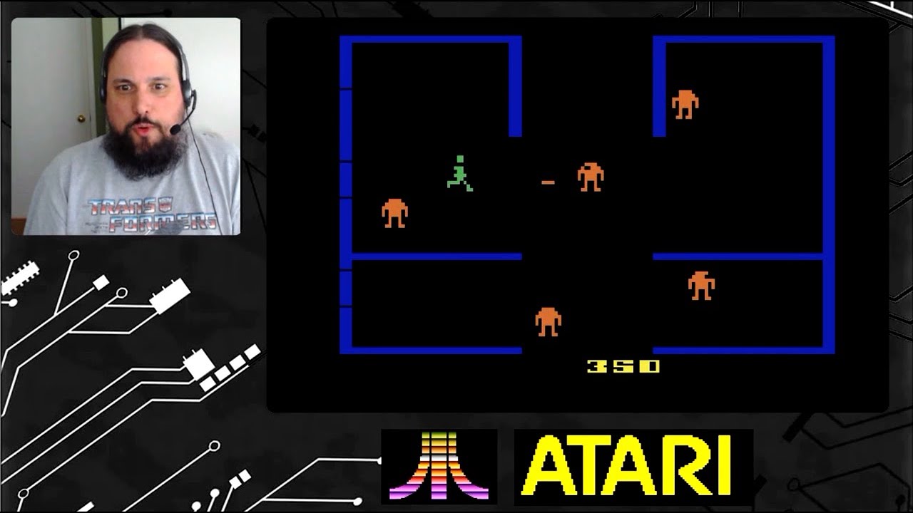  Berzerk - Enhanced Edition (Atari 2600 Plus) (Exclusive to  .co.uk) : Video Games