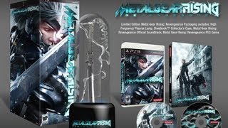 Metal Gear Rising Revengance Collector's Edition PS3 Video Game Review
