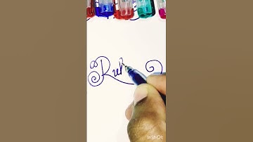 comment your name #handwriting #cursivewriting #writing #beautifulhandwriting #how #howto #shorts
