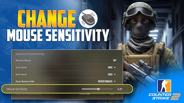 How to Change Your Mouse Sensitivity in CS2 on PC | Edit Mouse Cursor Settings on Counter Strike 2