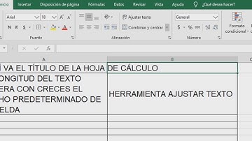 TUTORIAL DE EXCEL COMBINAR Y CENTRAR