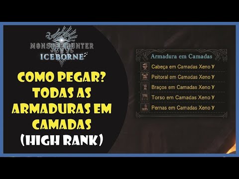 Vídeo: Lista De Armaduras Em Camadas Do Monster Hunter World, Como Obter Thermae, Yukumo, Silver Knight E Outras Armaduras Em Camadas Do Iceborne