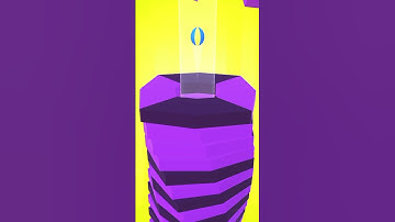 Stack ball level 🎚️ up 😮 fast ⏩ game play #shorts #shortsyoutube