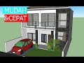 Sketchup - Cara Membuat Rumah 2 Lantai Mudah dan Cepat