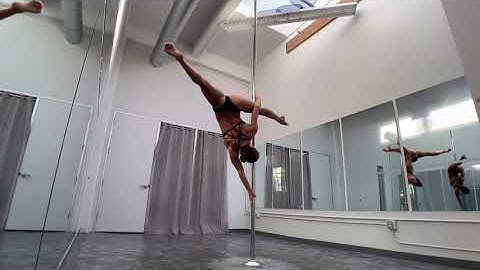 How To Do the Marion Amber  - Pole Dancing by ElizabethBfit