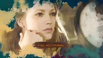 Watercolor & Ink Slideshow | After Effects Project Files - Videohive template