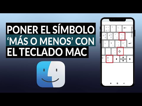 ¿Cómo poner el símbolo de &#039;Más o menos&#039; con el teclado de mi MAC? - Acceso fácil