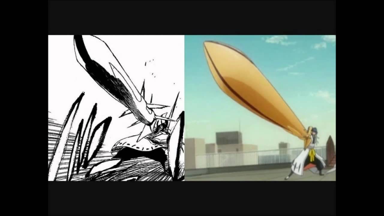 Manga vs anime bleach(part 3) YouTube