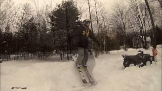 backyard ski setup edit