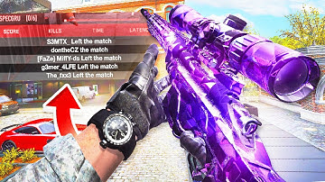 I made everyone RAGE QUIT using the BEST SNIPER..