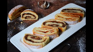 Dve štrudle – jedno testo / Eurokrem / Plazma / Marmelada / 2 u 1 | Cream & Marmalade Strudel CC ENG