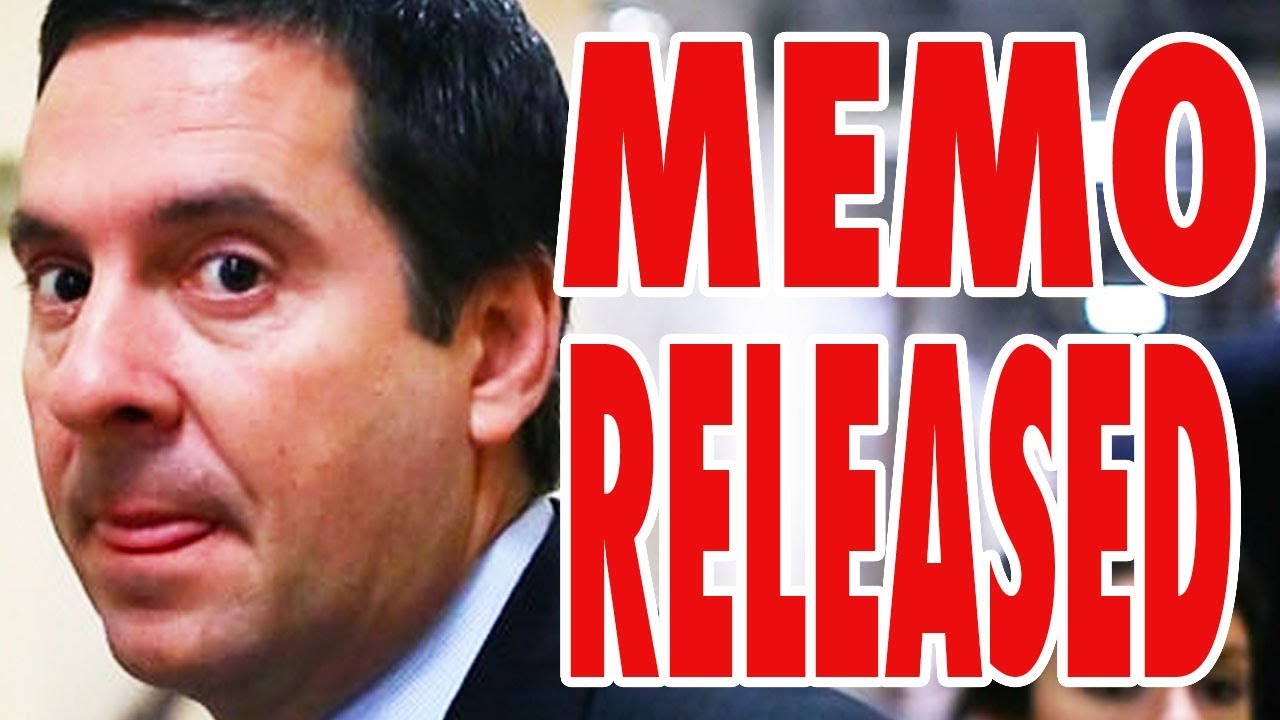 Infamous Nunes Memo Finally Released YouTube infamous-nunes-memo-finally-released-youtube