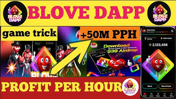 BLove Dapp Me PPH Kese Badaye | bLove Dapp me pph kese increase kre | Big Update New trick