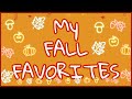 MY FALL FAVORITES | Curly Tells