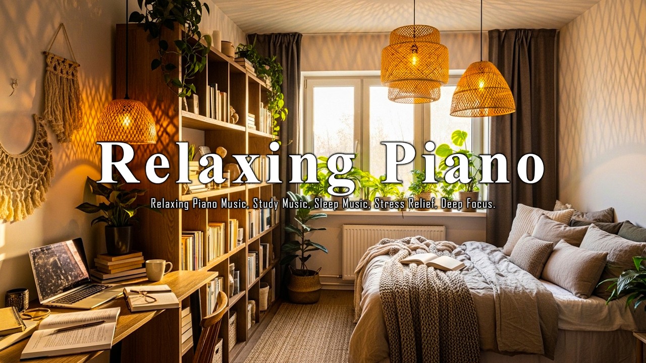 Relaxing Piano Music 2026 🌿 | Cozy Study & Sleep in Bedroom Calm