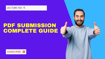 How to do PDF Submission backlinks? | PDF Submission for Quality Backlinks | Lecture No: 5