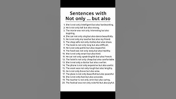 ✨ Daily Use English Sentences with "Not Only But Also" | Speak Smart English #americanenglish
