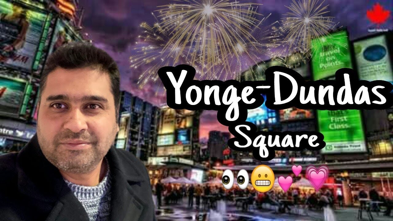 Yonge and Dundas Square Toronto AT 3AM | Walking in Toronto Yonge ...