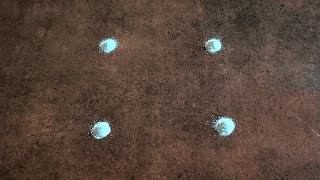 Three Small Daily Use Rani Designssimple Rani Designs With 22 Dotsthipkyanchi Rani