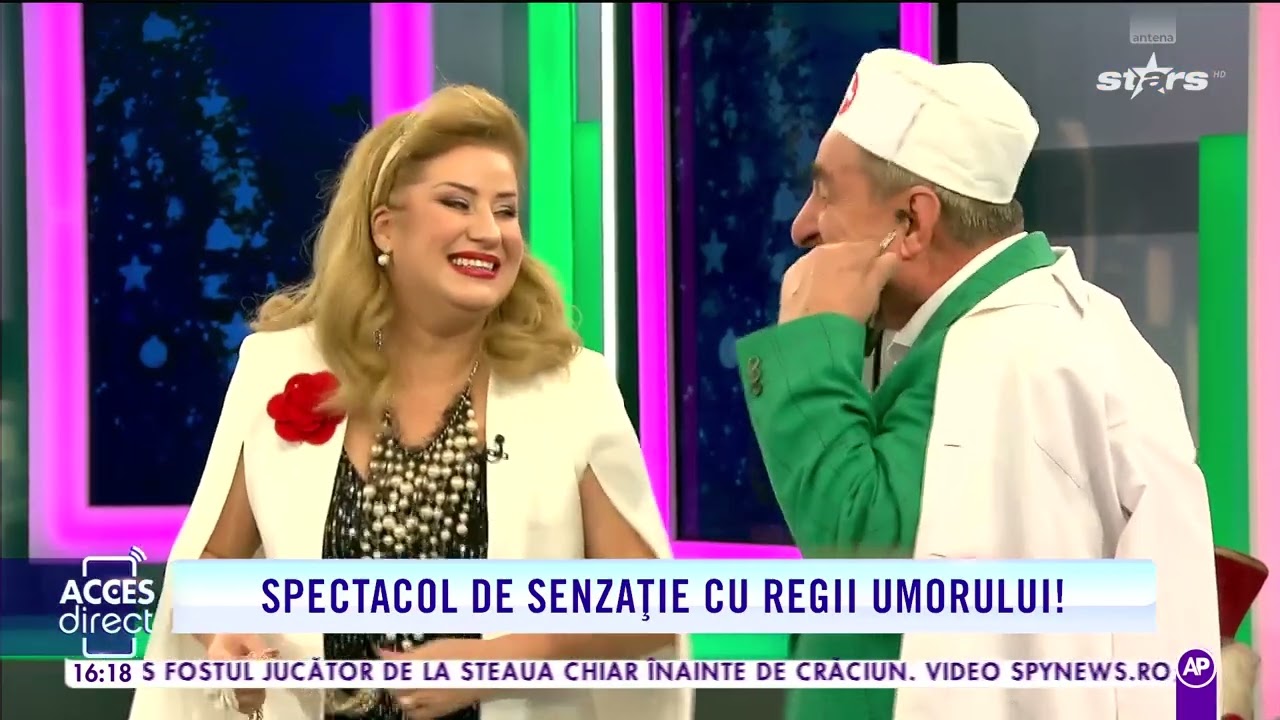 Râzi cu lacrimi! Sceneta „La doctorul microbist”, cu Vasile Muraru și Valentina Fătu