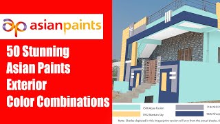 50 Stunning Asian Paints Exterior Color Combinations | Home Exterior Inspiration #asianpaints #home