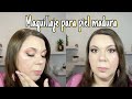 Maquillaje   para  piel madura paso a paso