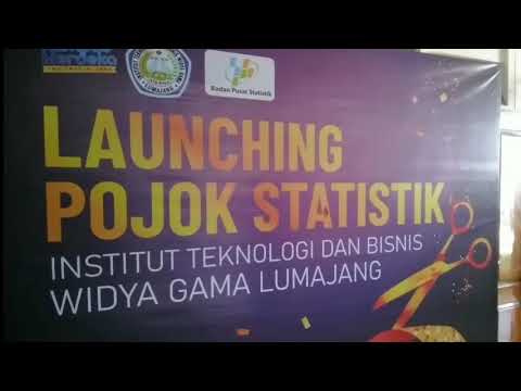 Launching Pojok Statistik BPS Kab Lumajang X ITB Widya Gama Lumajang