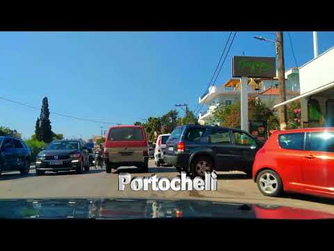Driving in Greece, Kranidi - Portocheli - Kosta