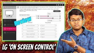LG On Screen Control (OSC) Full Review! LG Monitor Utility Tool (27GL650F/22MP68VQ) Hindi