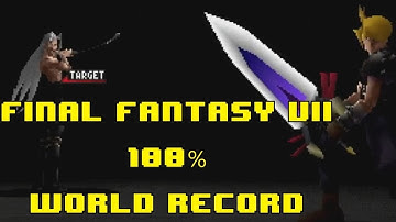 Final Fantasy VII 100% WORLD RECORD