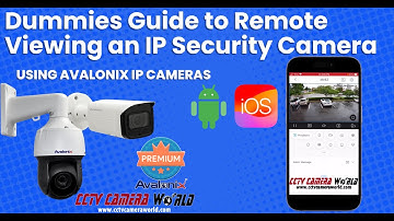 Dummies Guide to Remote Viewing an IP Security Camera