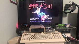 Reconditioned Commodore 128 Loading and Running Software Off A Disk Drive