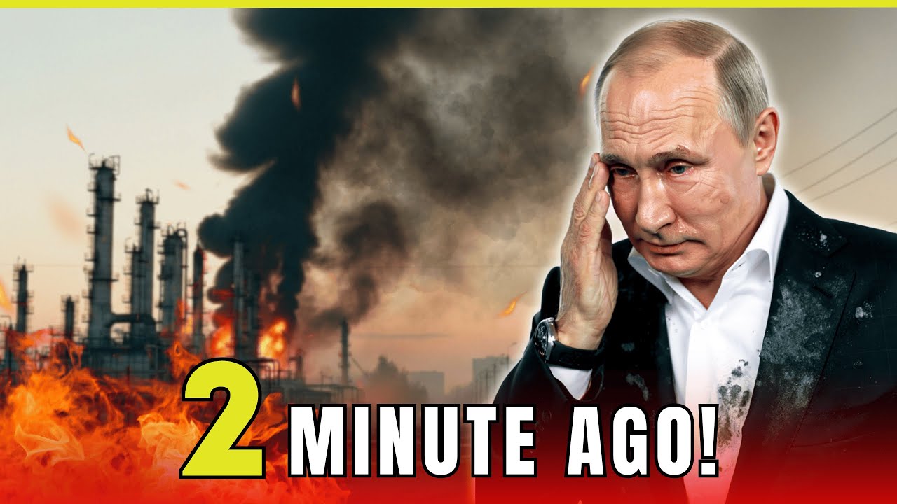 Russia in Chaos! Surprise Strike Destroys Main Oil Refinery — Moscow PANICS!