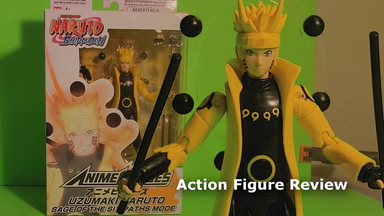 ANIME HEROES - Naruto - Naruto Uzumaki Sage of Six Paths Mode Action Figure