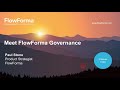 Meet FlowForma Governance - No Code Digital Process Automation