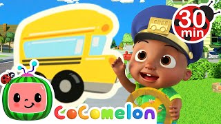 Cody's Wheels on the Yellow Bus! | CoComelon Kids Songs & Nursery Rhymes