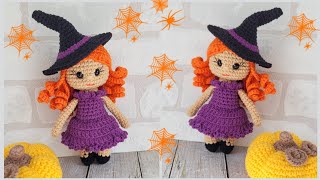 🎃🧡Кукла Ведьмочка Амигуруми 🍁Amigurumi Doll❤Amigurumi-Puppe