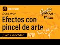 Cómo crear efectos con pincel de arte en Illustrator