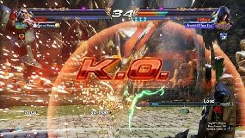Fujin Fahkumram VS Fujin? Feng, Skilled Eternal Ruler Jin Laggy PS4 Version 5 Tekken 7 2022090517060