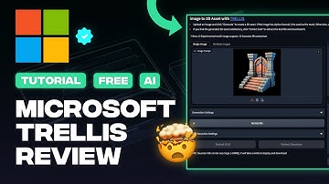 Microsoft Trellis - Best AI Image to 3D Model Generator