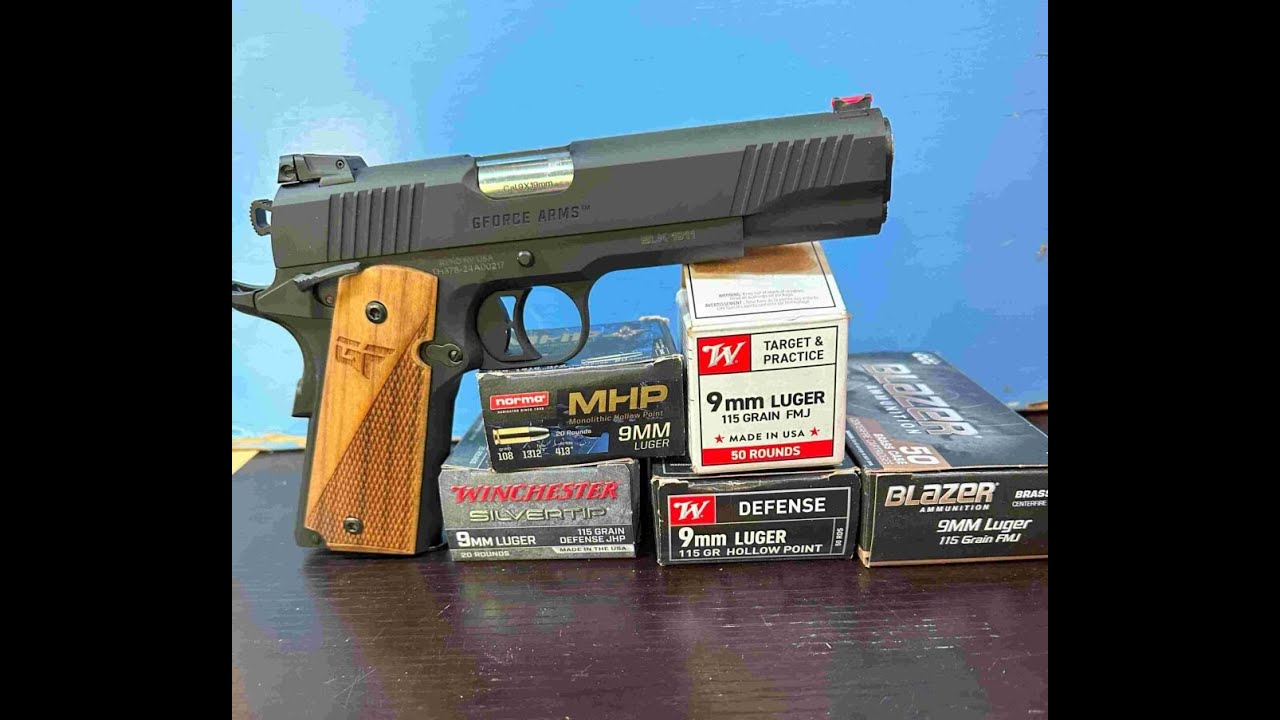 G Force Chronicle 1911 9mm Jams Again and Again with New Ammo