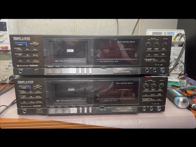 【ジャンク】TEACテープデッキv-900x Teac Cassette Deck - Model: V-900X | Vintage Audio Exchange