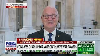 Senator Cramer Joins "Mornings with Maria" on Fox Business