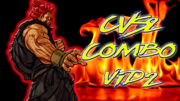 Capcom vs SNK 2 : A - Groove Combo Video 2 (15 yrs Later)