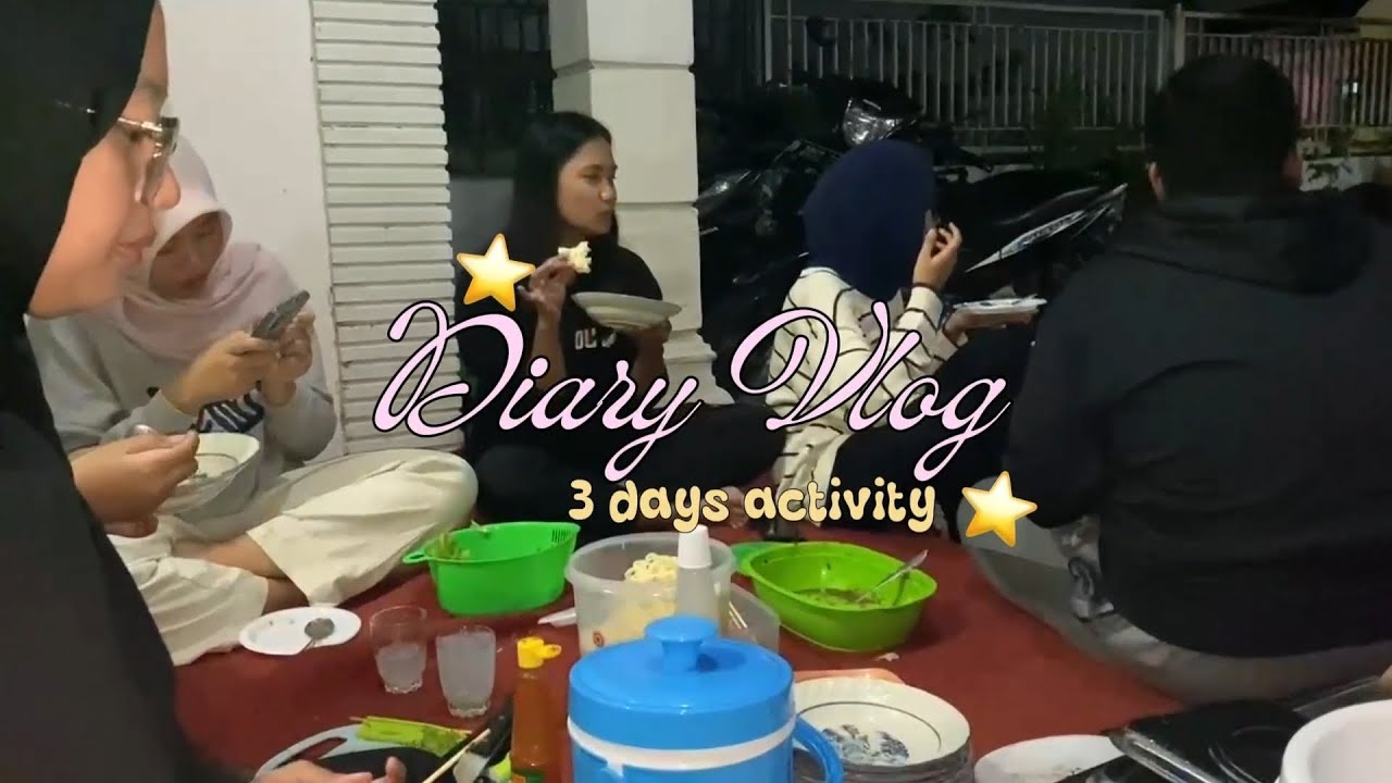 Diary Vlog (3 Days Activity)☀️✨🙌🏻 | Daily Vlog